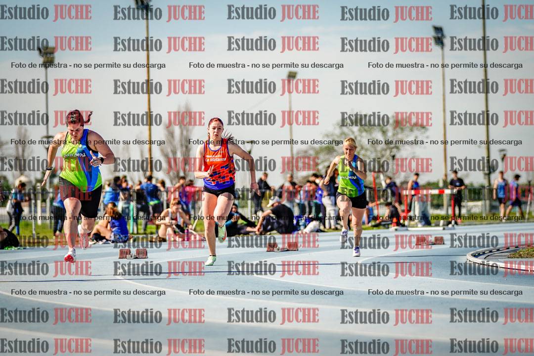 Fotos de los 200 m de mujeres
