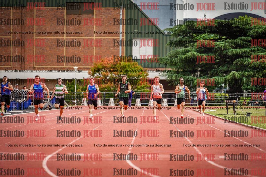 Fotos de los 200 m llanos de varones