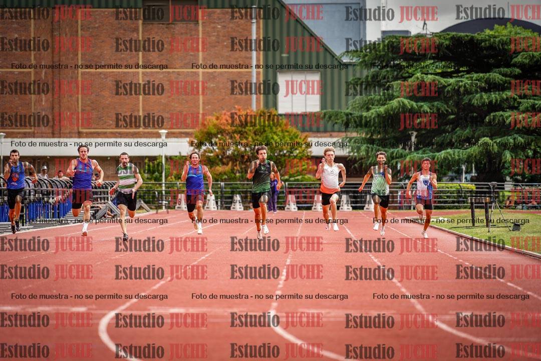 Fotos de los 200 m llanos de varones