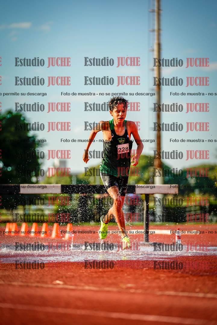 Fotos de los 2000 m con obstáculos de varones