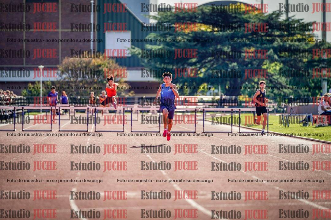 Fotos de los 400 m con vallas de varones