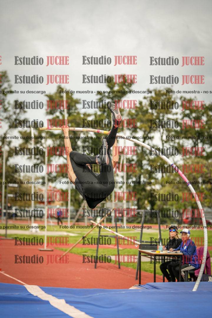 Fotos del salto con garrocha de varones