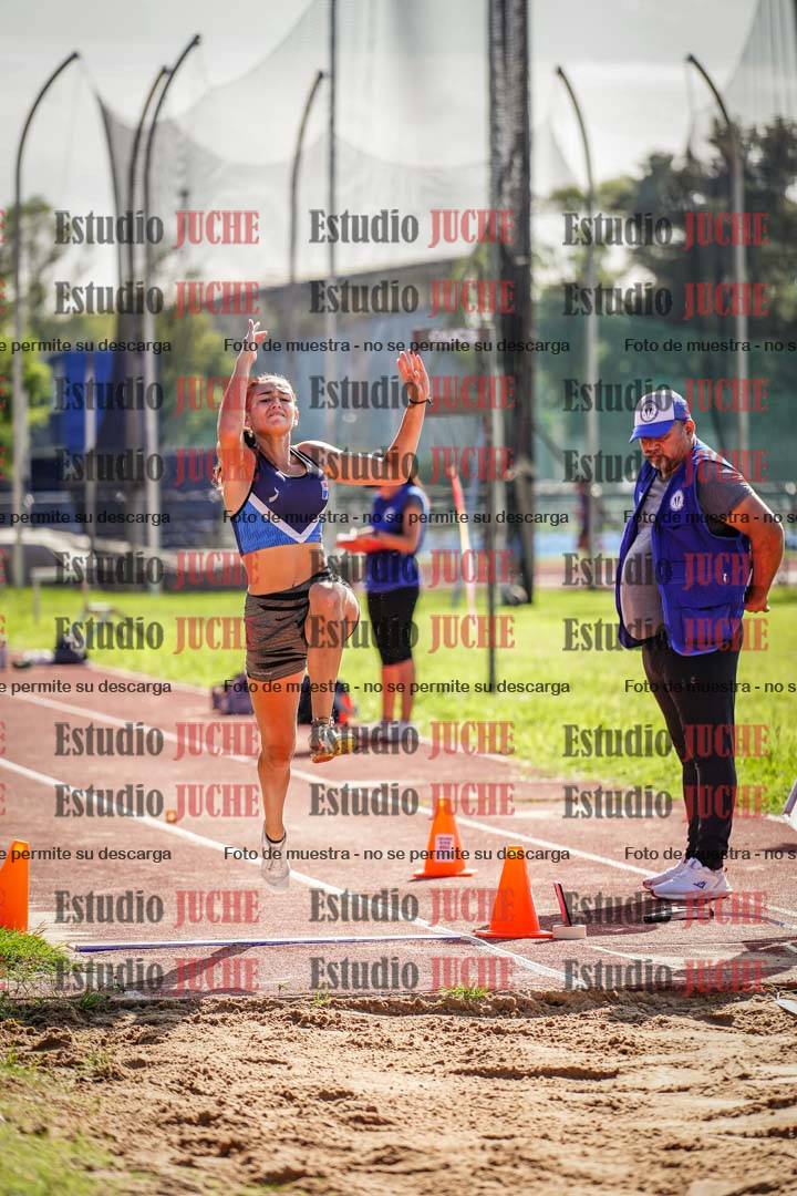 Fotos del salto en largo de mujeres - heptatlón 5