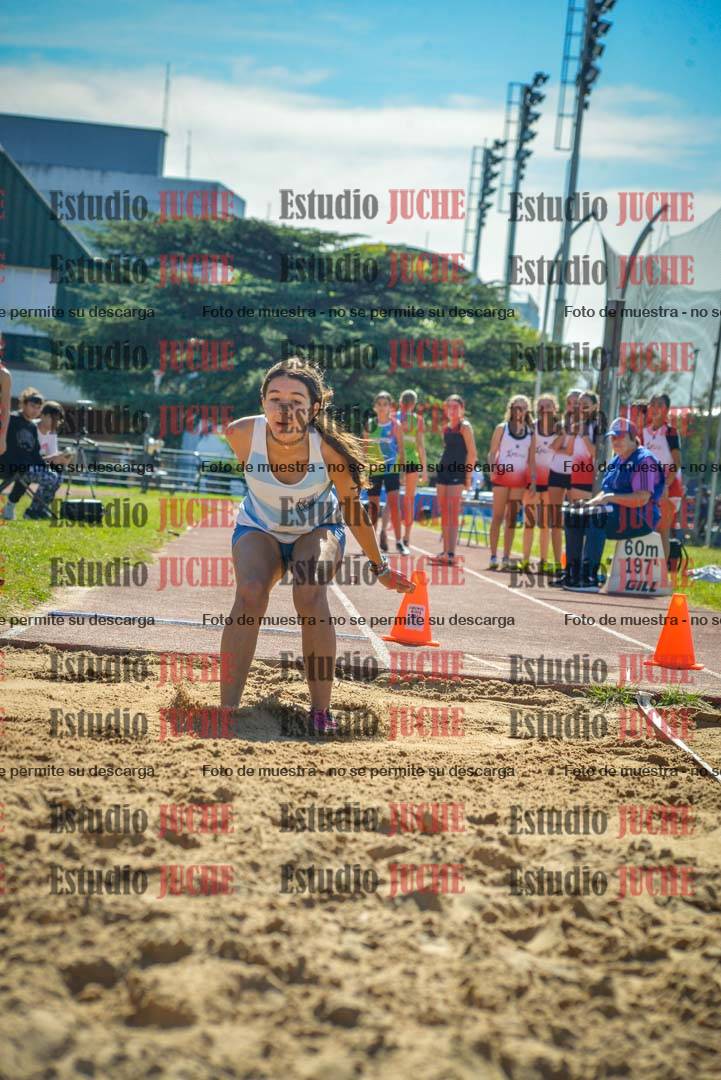 Fotos del salto en largo de mujeres - U16