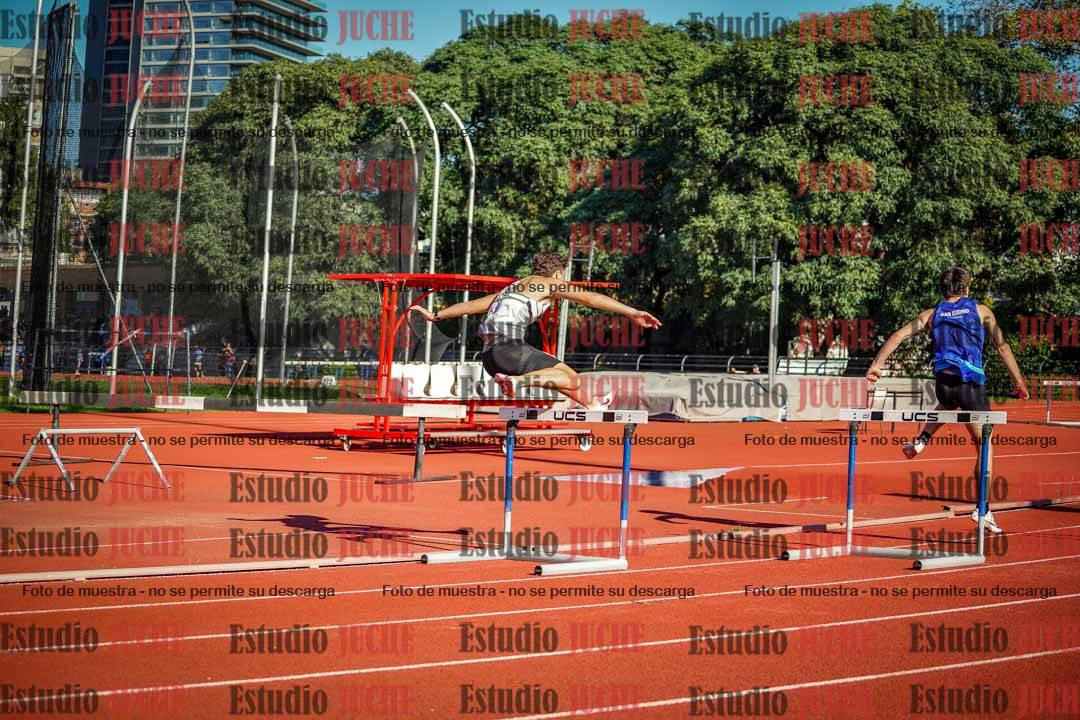Fotos de los 400 m con vallas de varones