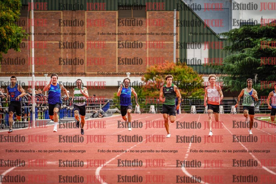 Fotos de los 200 m llanos de varones
