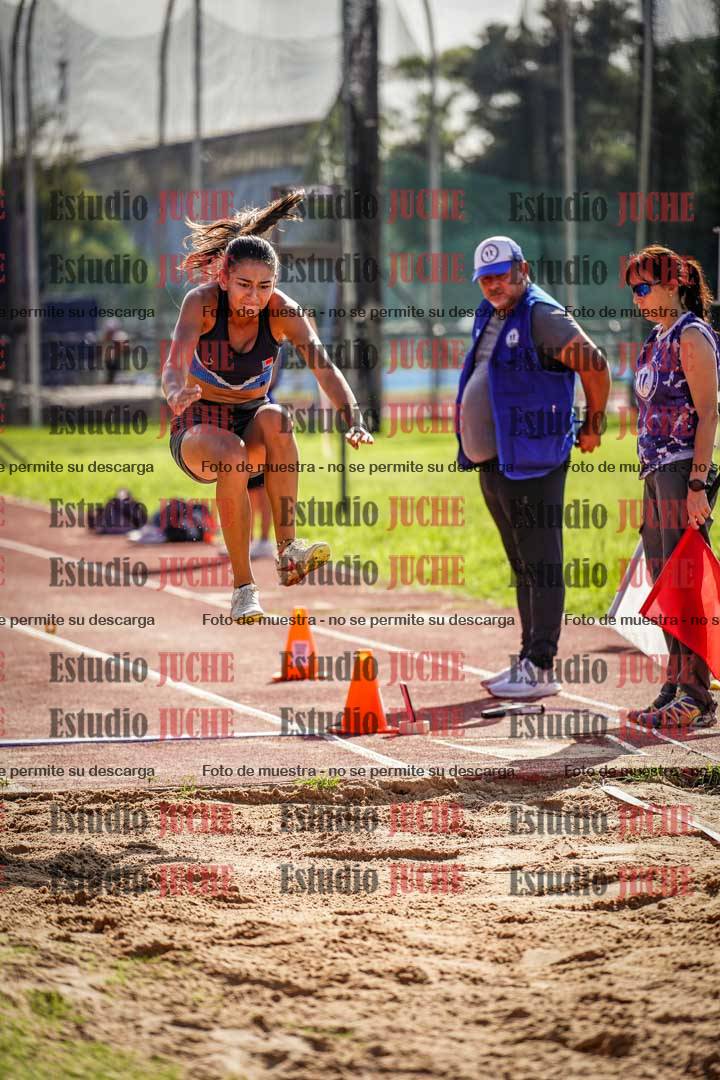 Fotos del salto en largo de mujeres - heptatlón 5
