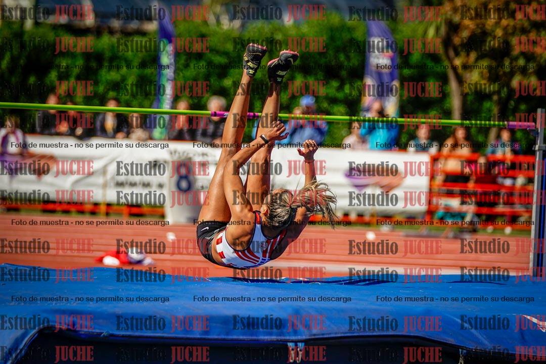 Fotos del salto en alto de mujeres - hepta 2