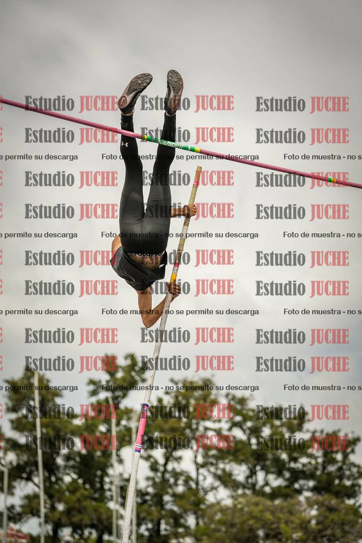Fotos del salto con garrocha de varones