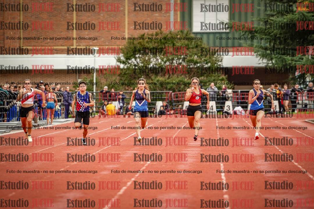 Fotos de los 100 m llanos de mujeres