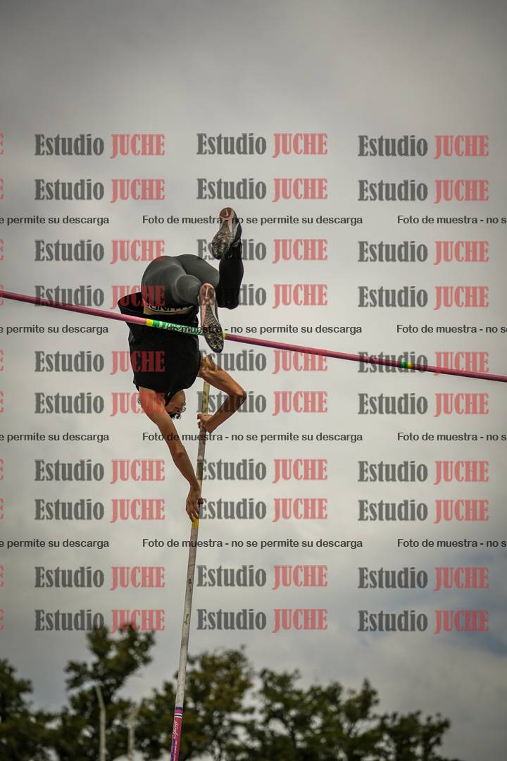 Fotos del salto con garrocha de varones