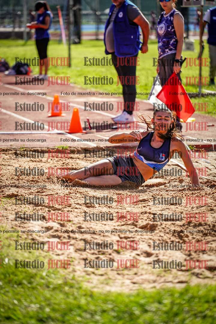 Fotos del salto en largo de mujeres - heptatlón 5