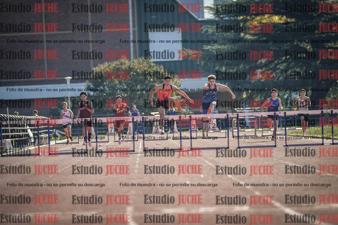 Fotos de los 400 m con vallas de varones