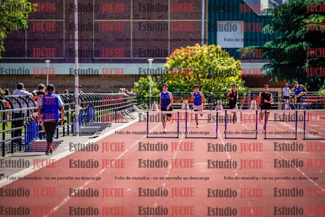 Fotos de los 400 m con vallas de varones