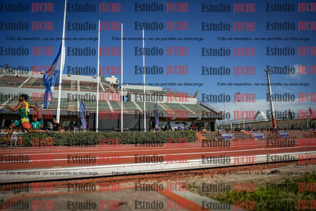 Fotos de los 100 m de varones