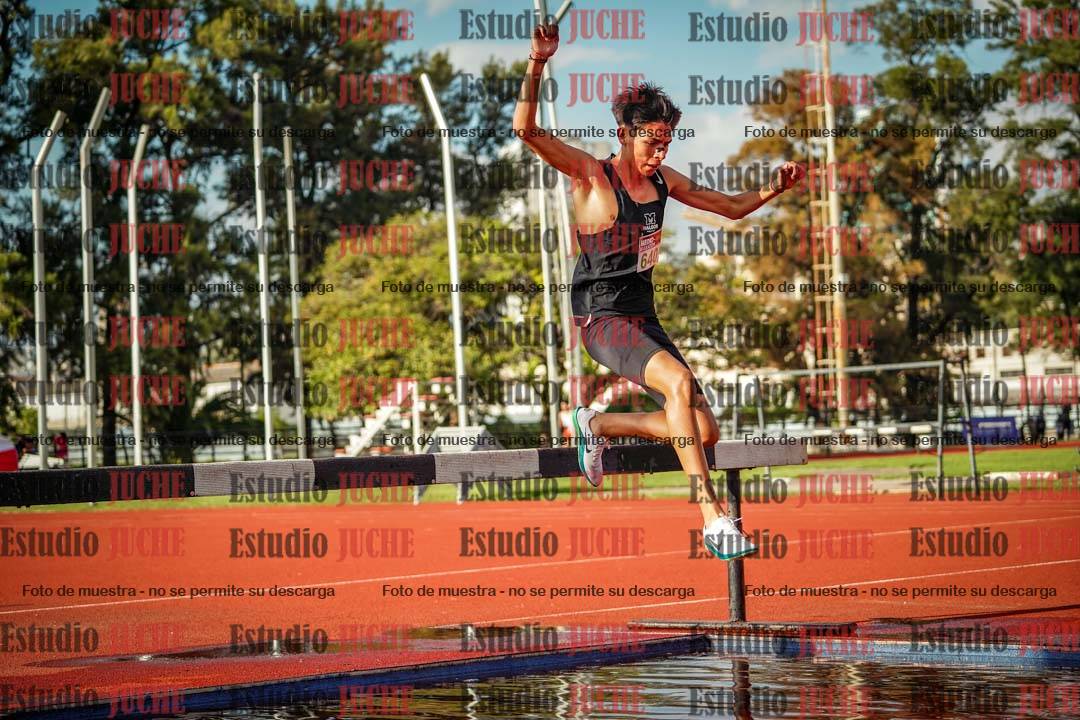 Fotos de los 2000 m con obstáculos de varones