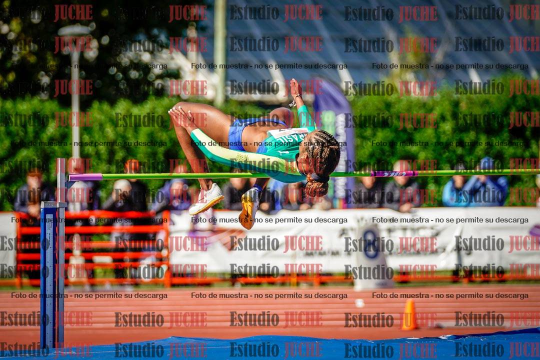 Fotos del salto en alto de mujeres - hepta 2