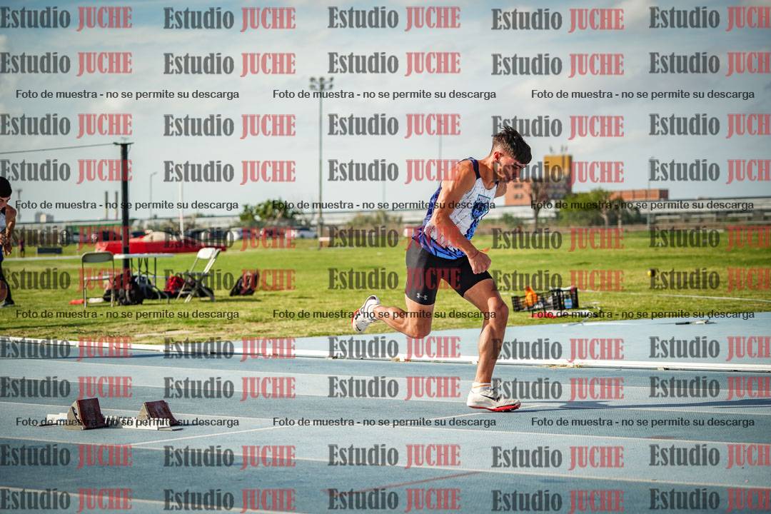 Fotos de los 400 m llanos de varones