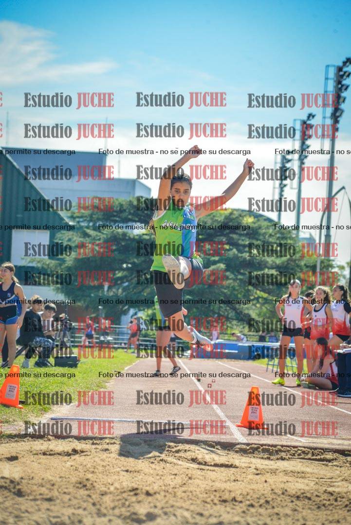 Fotos del salto en largo de mujeres - U16