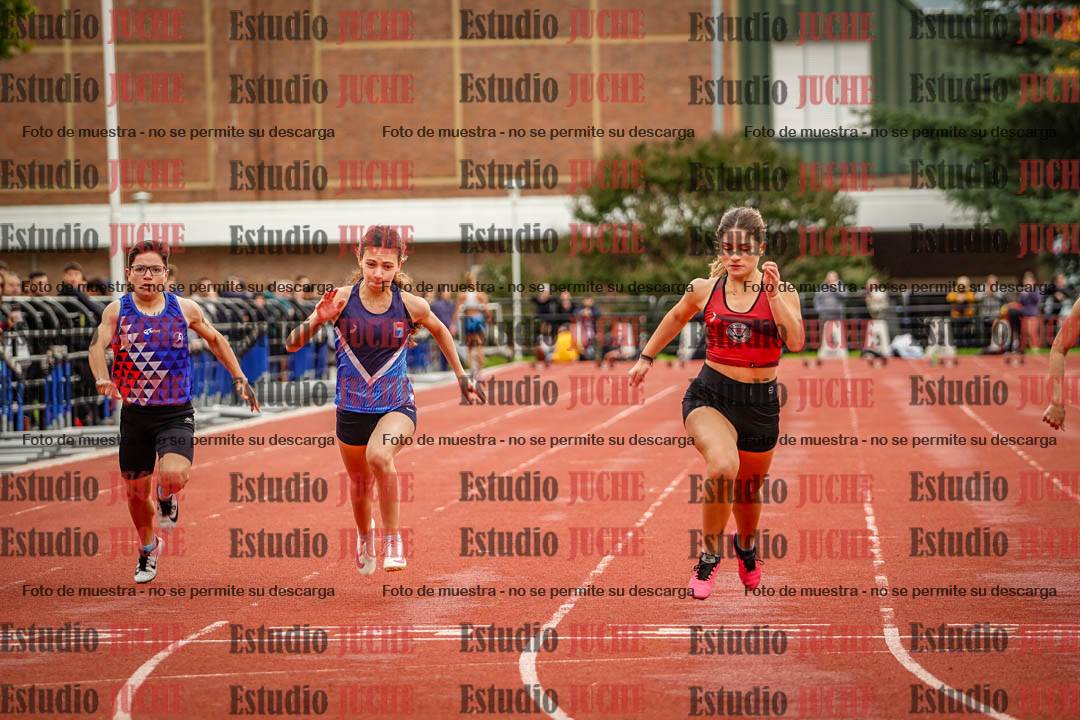 Fotos de los 100 m llanos de mujeres