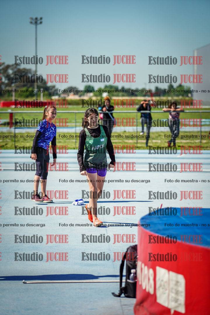 Fotos del salto en alto de mujeres - U12