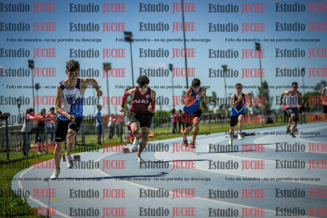 Fotos de los 200 m llanos de varones