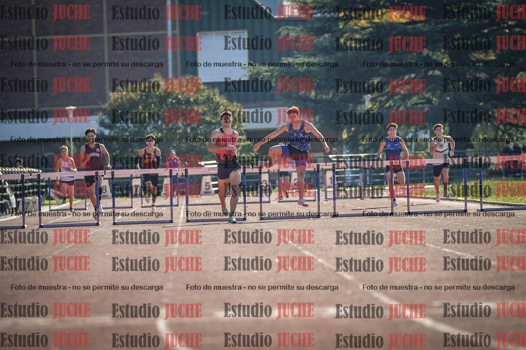 Fotos de los 400 m con vallas de varones