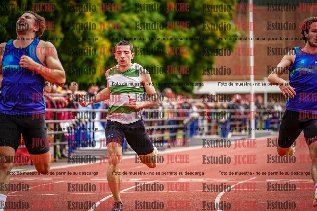 Fotos de los 200 m llanos de varones