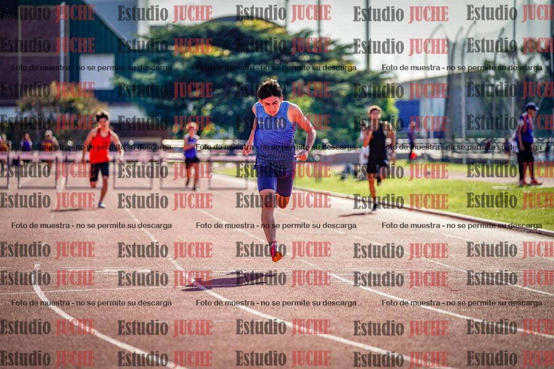 Fotos de los 400 m con vallas de varones