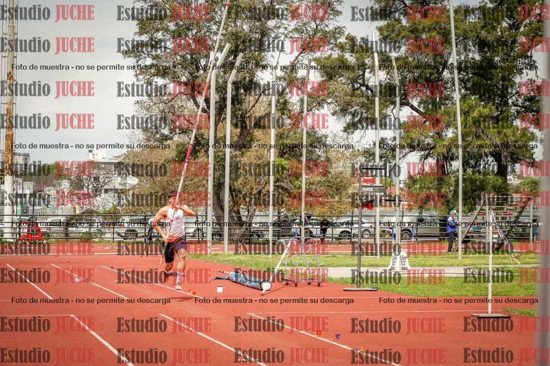 Fotos del salto con garrocha de varones