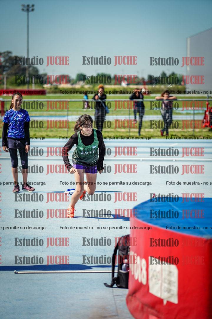 Fotos del salto en alto de mujeres - U12