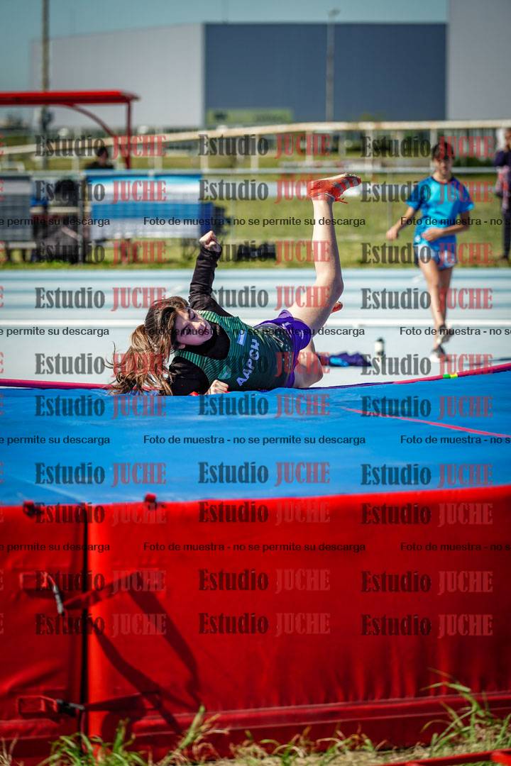 Fotos del salto en alto de mujeres - U12