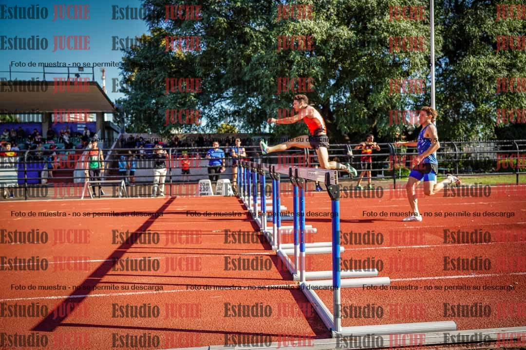 Fotos de los 400 m con vallas de varones
