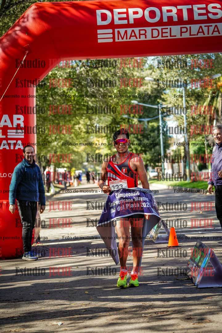 Fotos de los 20.000 m de marcha atlética de mujeres y varones