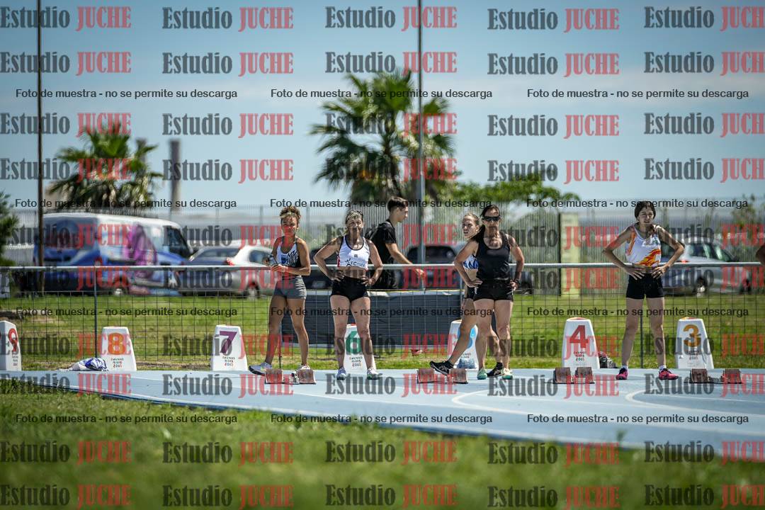 Fotos de los 100 m llanos de mujeres