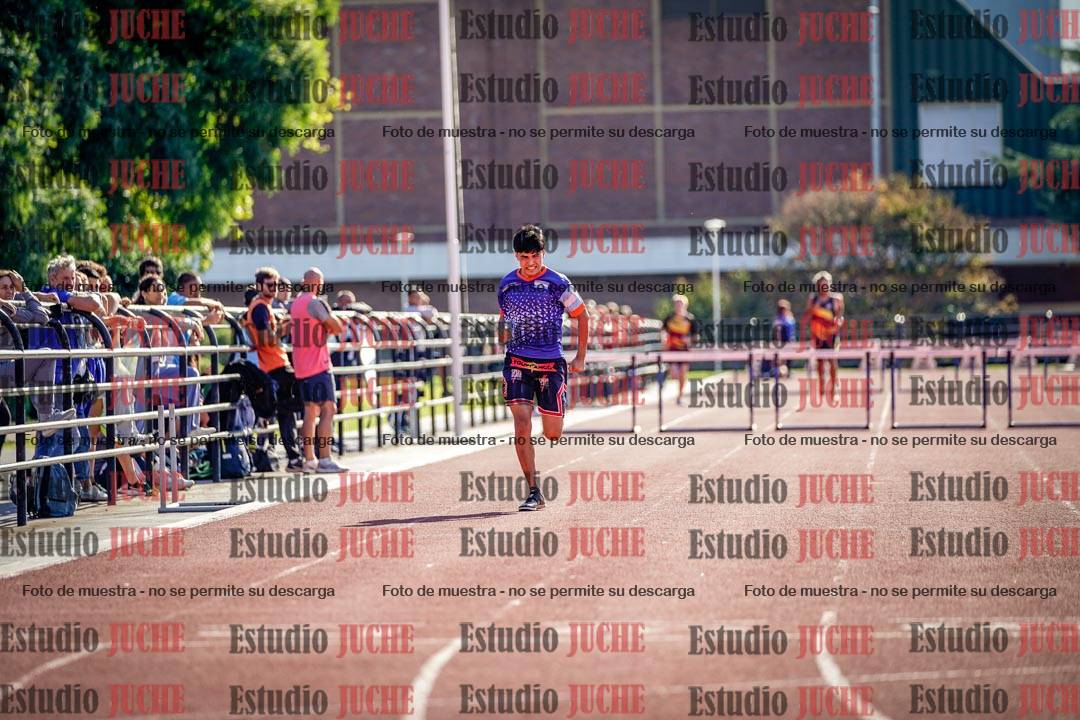 Fotos de los 400 m con vallas de varones