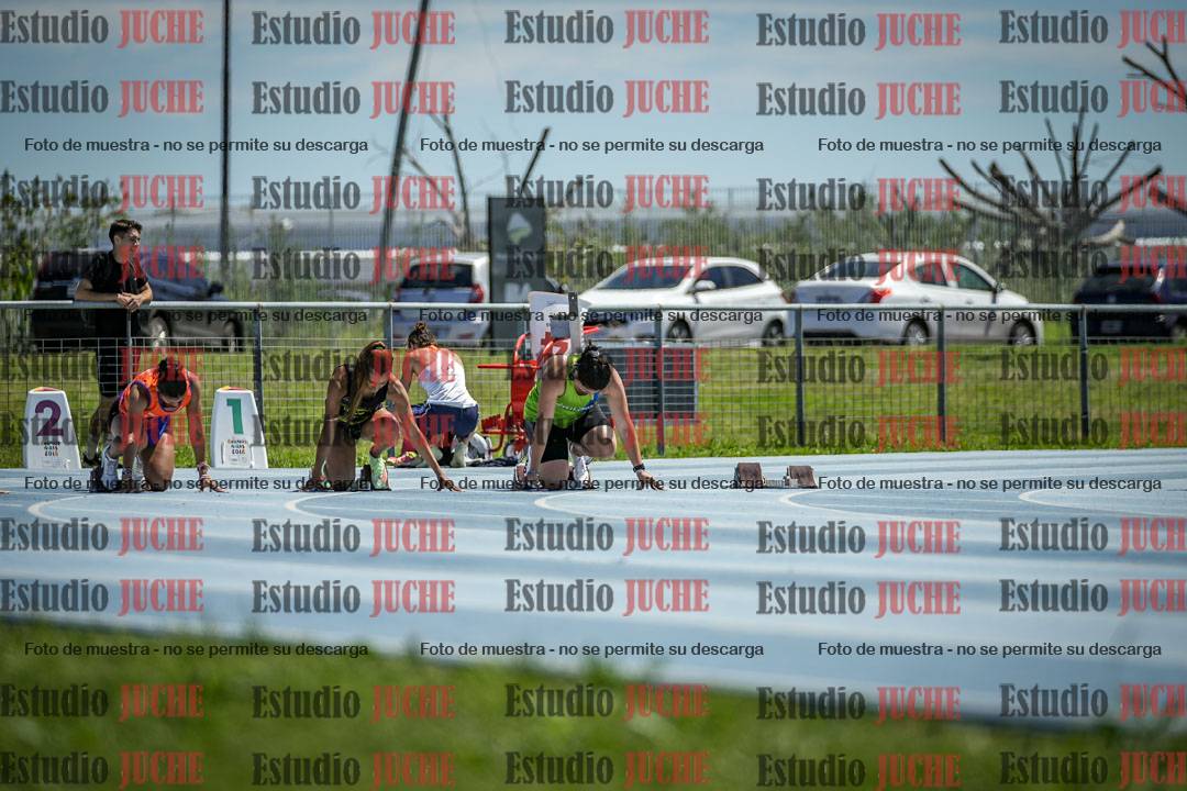 Fotos de los 100 m llanos de mujeres