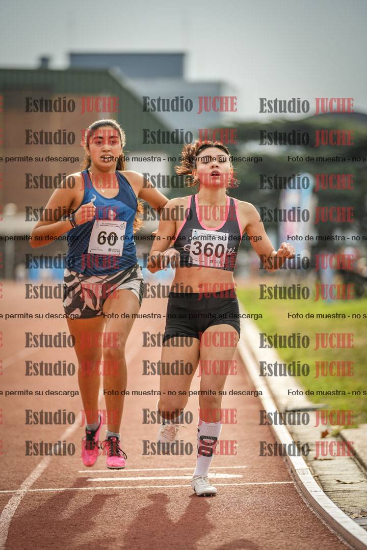 Fotos de los 1500 m de mujeres
