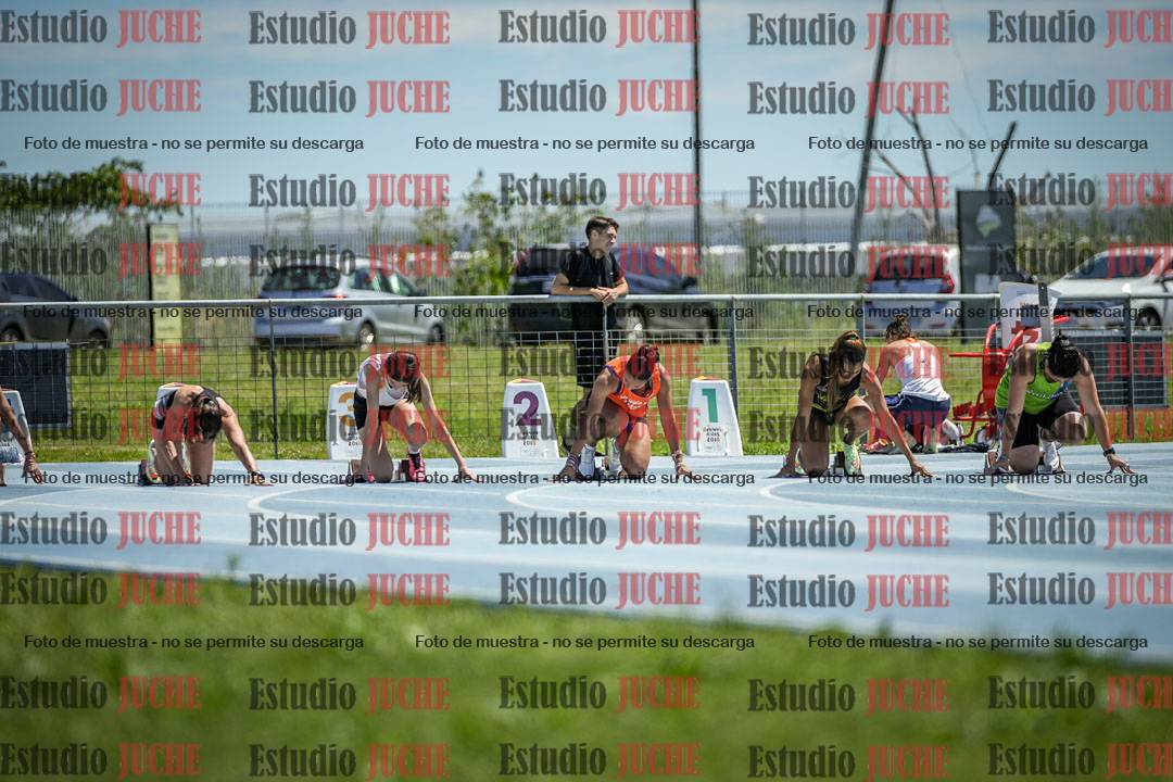 Fotos de los 100 m llanos de mujeres