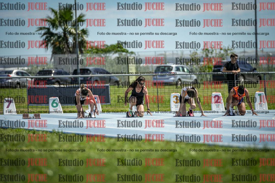 Fotos de los 100 m llanos de mujeres