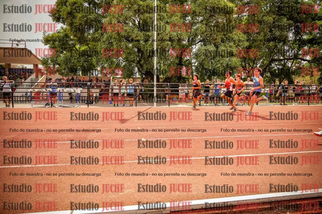 Fotos de los 100 m llanos de varones