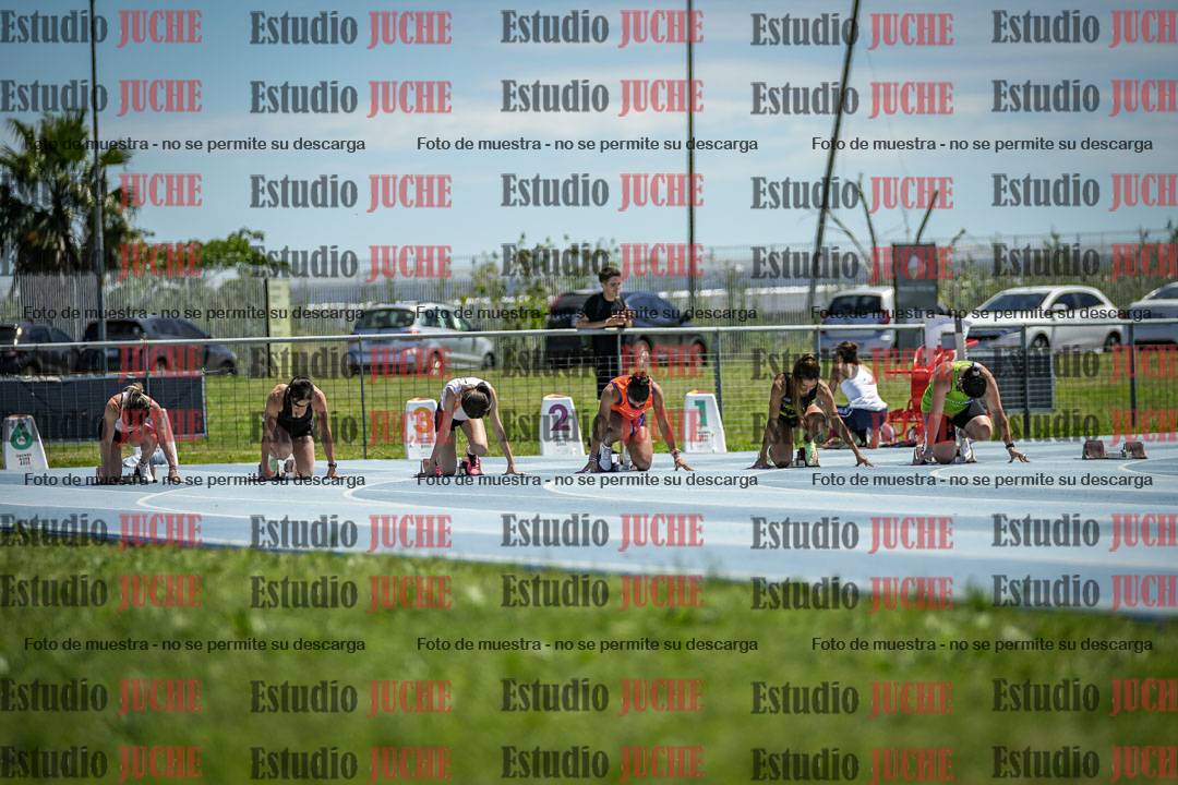 Fotos de los 100 m llanos de mujeres