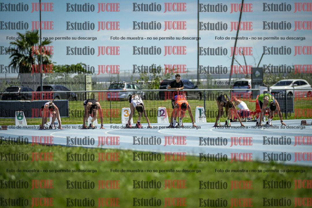 Fotos de los 100 m llanos de mujeres