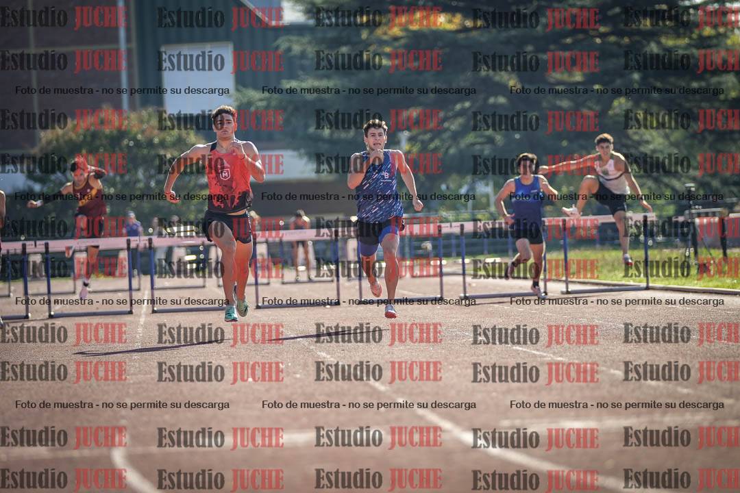Fotos de los 400 m con vallas de varones