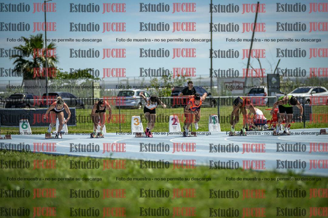 Fotos de los 100 m llanos de mujeres