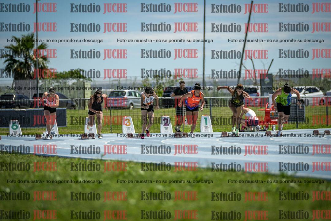 Fotos de los 100 m llanos de mujeres