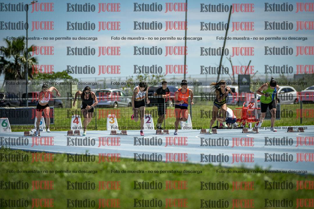 Fotos de los 100 m llanos de mujeres
