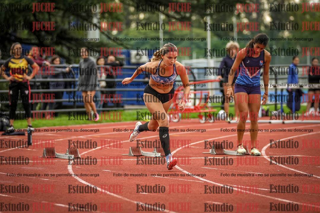Fotos de los 100 m llanos de mujeres
