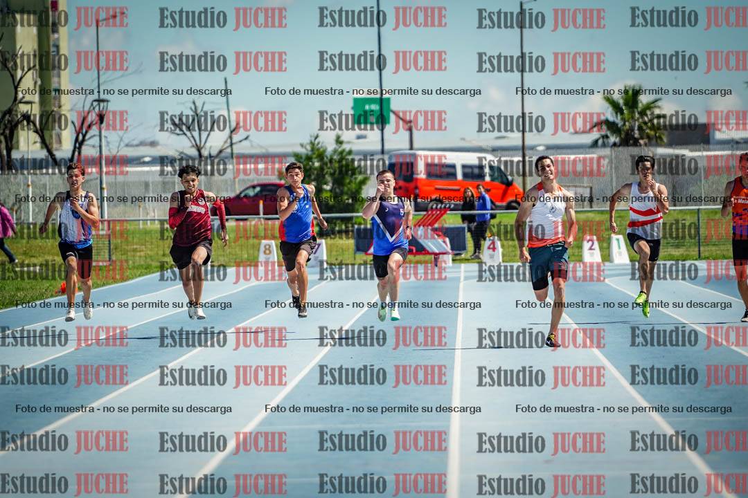 Fotos de los 200 m llanos de varones