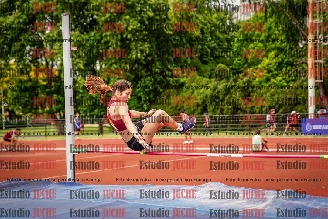 Fotos del salto en alto de mujeres